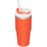 Термокружка Stanley Quencher H2,0 0,68 л с трубочкой, красная (10-08481-017)