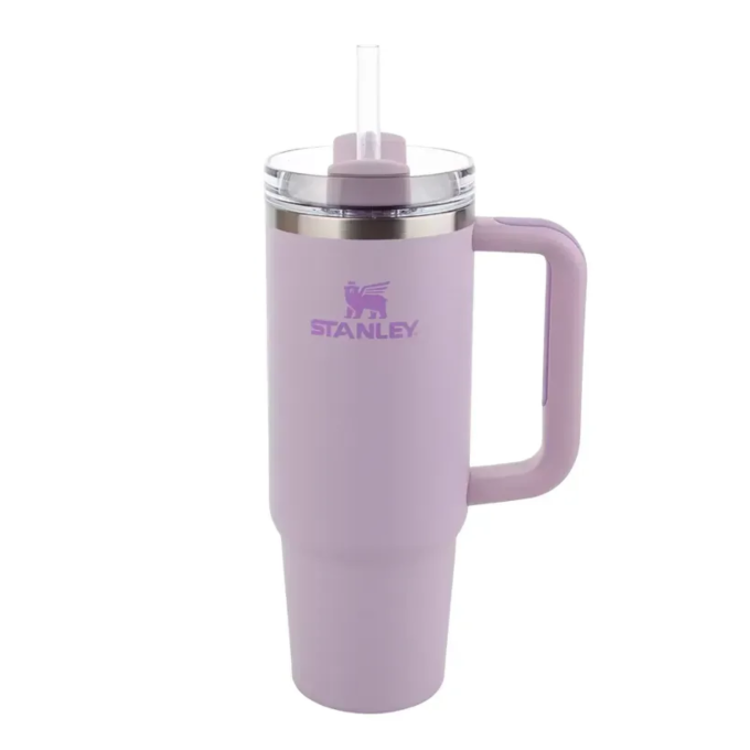 Термокружка Stanley Quencher H2,0 0,88 л (10-11912-011) с трубочкой, фиолетовая